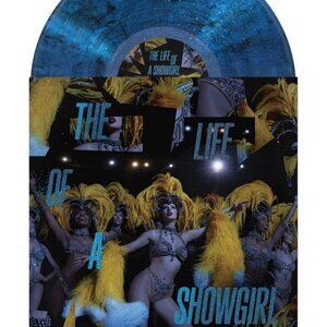 Taylor Swift The Life Of A Showgirl Lakeside Beach Blue Sparkle Vinyl NEW SEALED